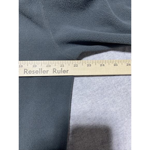Eddie Bauer Pullover Mens Large Grey First Ascent Fleece Half 1/2 Zip Polartec - Picture 10 of 10